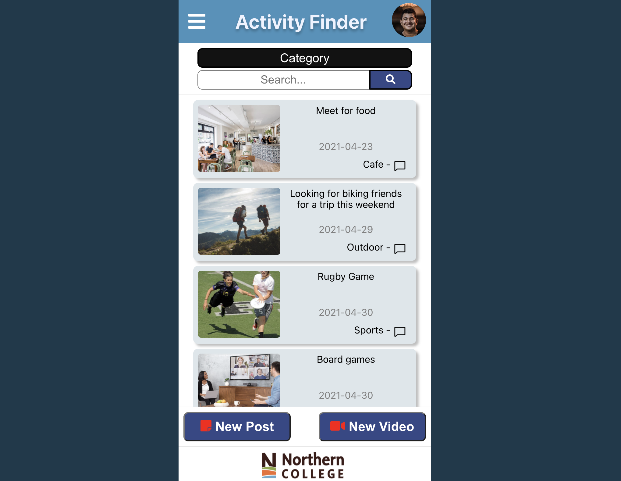 Activity Finder App