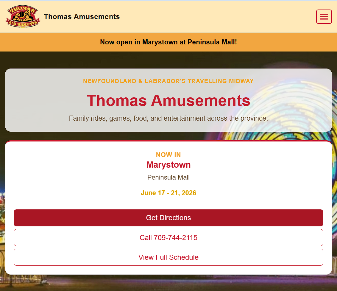 Thomas Amusements